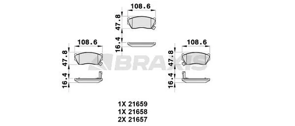 DİSK BALATA BRAXIS AB0331