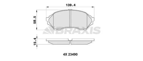 DİSK BALATA BRAXIS AB0333
