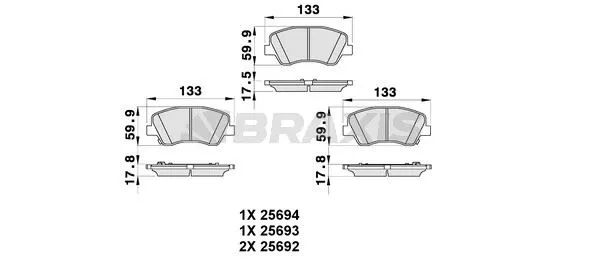 DİSK BALATA BRAXIS AB0335