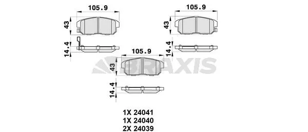 DİSK BALATA BRAXIS AB0354