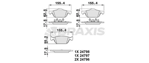DİSK BALATA BRAXIS AB0378