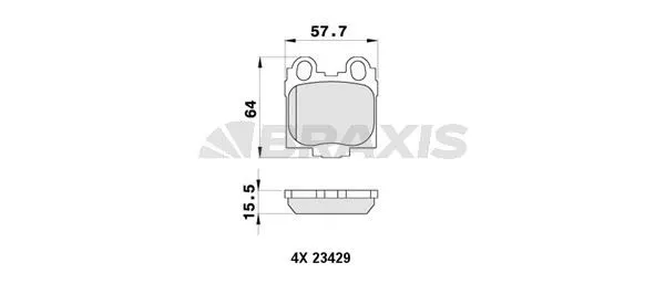 DİSK BALATA BRAXIS AB0399