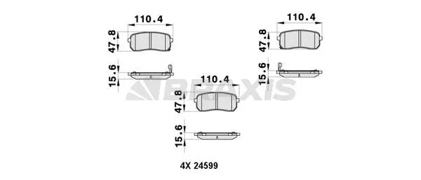 DİSK BALATA BRAXIS AB0405