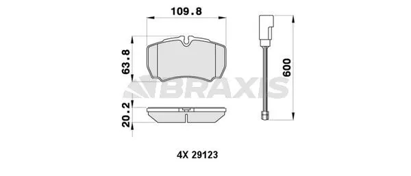 DİSK BALATA BRAXIS AB0411