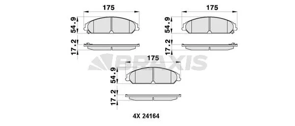 DİSK BALATA BRAXIS AB0413