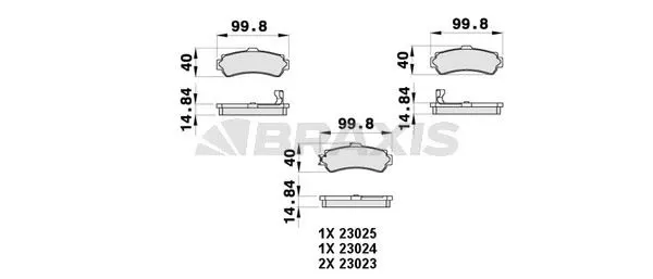 DİSK BALATA BRAXIS AB0415