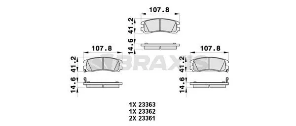 DİSK BALATA BRAXIS AB0460