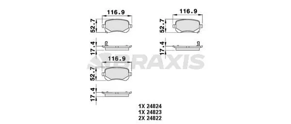 DİSK BALATA BRAXIS AB0481