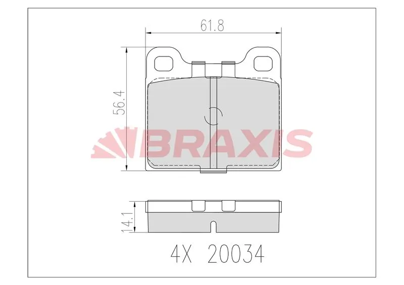 DİSK BALATA BRAXIS AB0603