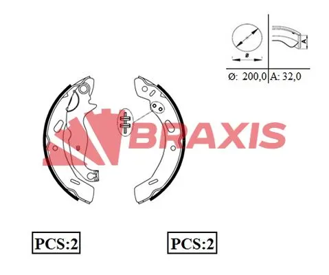 DİSK BALATA BRAXIS AC0086