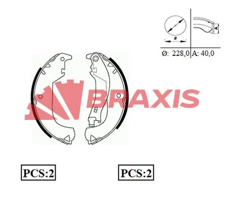 DİSK BALATA BRAXIS AC0092