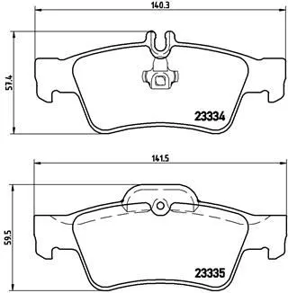 DİSK BALATA BREMBO P50052