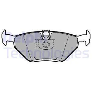 DİSK BALATA DELPHI LP1107