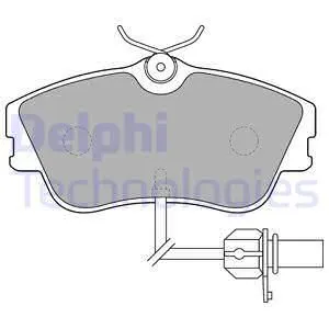 DİSK BALATA DELPHI LP1542