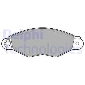 DİSK BALATA DELPHI LP1610