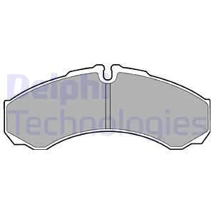 DİSK BALATA DELPHI LP1616