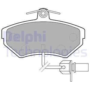 DİSK BALATA DELPHI LP1631