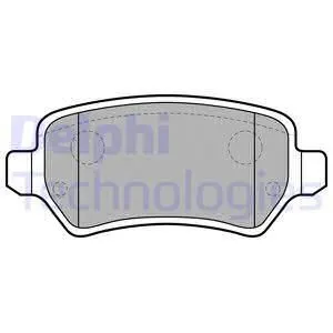 DİSK BALATA DELPHI LP1681