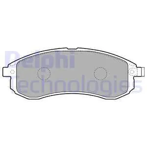 DİSK BALATA DELPHI LP1808