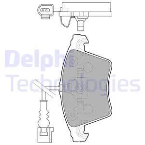 DİSK BALATA DELPHI LP1913