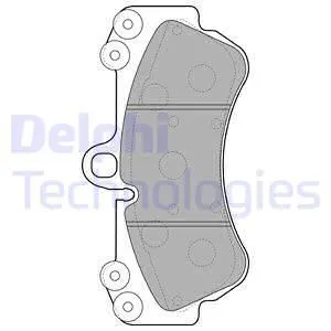 DİSK BALATA DELPHI LP2057
