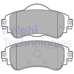 DİSK BALATA DELPHI LP2228
