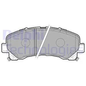 DİSK BALATA DELPHI LP2229
