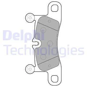 DİSK BALATA DELPHI LP2233