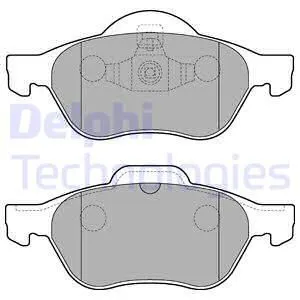 DİSK BALATA DELPHI LP2252