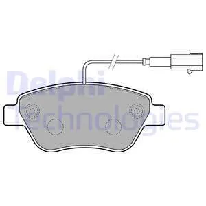 DİSK BALATA DELPHI LP2276