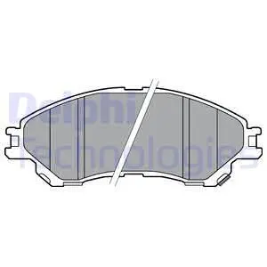DİSK BALATA DELPHI LP2664