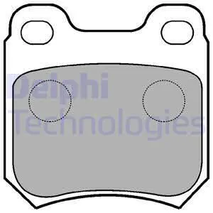 DİSK BALATA DELPHI LP590