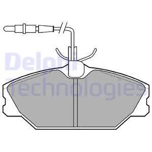 DİSK BALATA DELPHI LP788