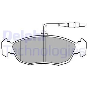 DİSK BALATA DELPHI LP793