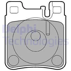 DİSK BALATA DELPHI LP841