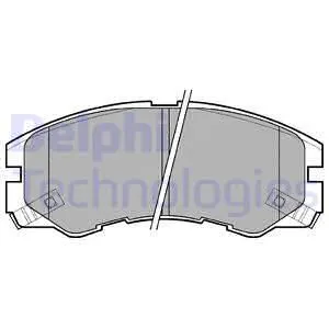DİSK BALATA DELPHI LP964