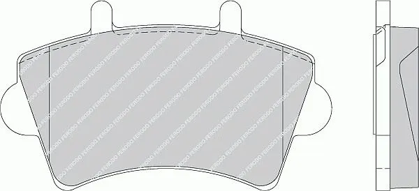DİSK BALATA FERODO FVR1452W