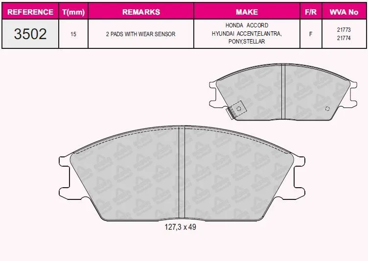 DİSK BALATA GRAP 93502