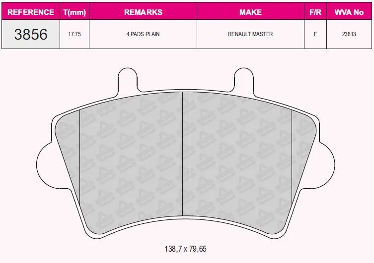 DİSK BALATA GRAP 93856
