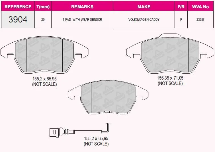 DİSK BALATA GRAP 93904