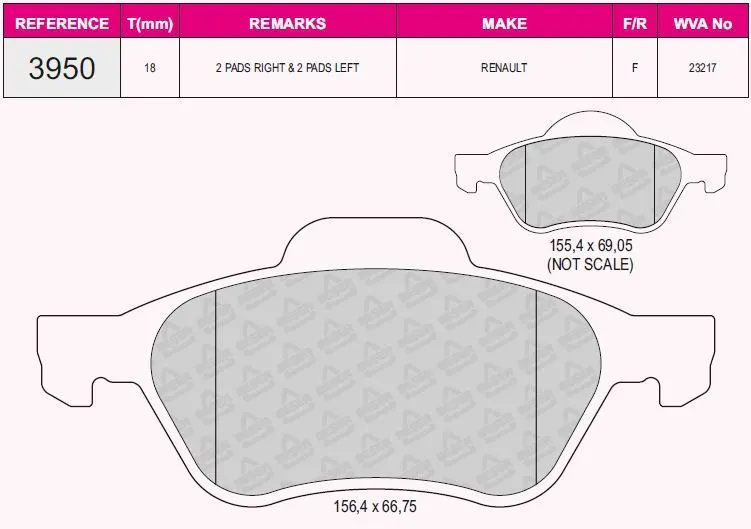 DİSK BALATA GRAP 93950