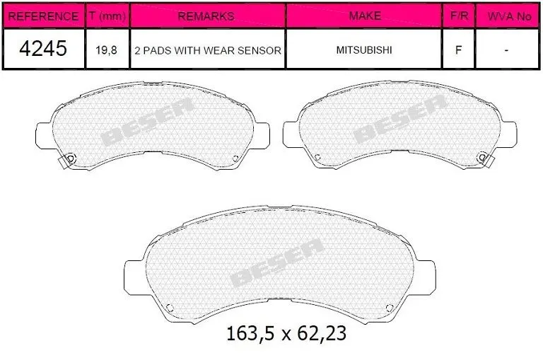 DİSK BALATA GRAP 94245