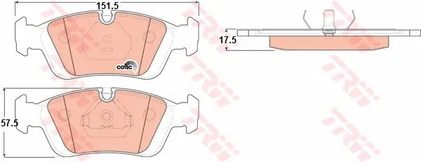 DİSK BALATA TRW GDB1100