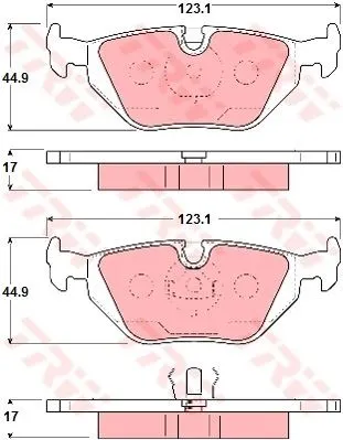 DİSK BALATA TRW GDB1343