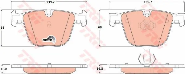 DİSK BALATA TRW GDB1502