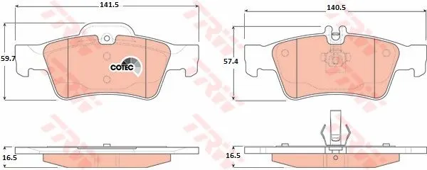 DİSK BALATA TRW GDB1546