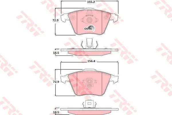 DİSK BALATA TRW GDB1607