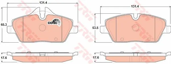 DİSK BALATA TRW GDB1611