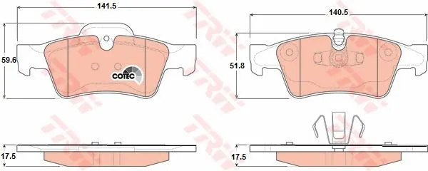 DİSK BALATA TRW GDB1643