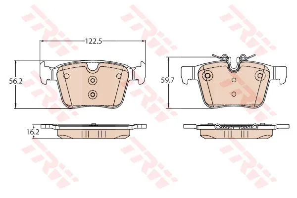 DİSK BALATA TRW GDB2110